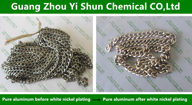 Direct chemical nickel plating liquid for aluminum �� chemical plating solution agent�� plating nickel on the aluminum die-casting surface �� plating nickel sealing agent �� new nickel plating solution for aluminum