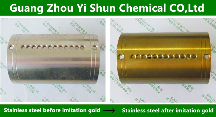 Environmental protection imitation gold electroplating liquidBrass with high quality and environmentally friendly electroplating Bright imitation gold electroplating