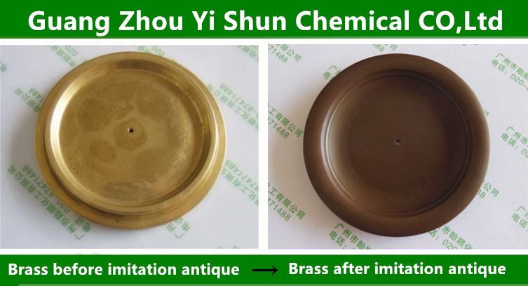 Copper colored chocolate Copper archaize agent Copper coloring agent  Phosphorus and bronze become chocolate-colored  Copper antique old water copper coloring