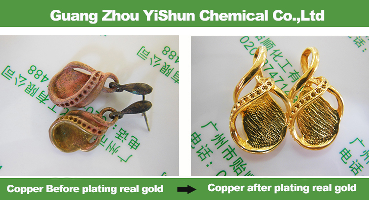 Electroless plating of real gold on copper surface,Environmental protection chemical gold-plated liquid,Direct gold plating on copper surface