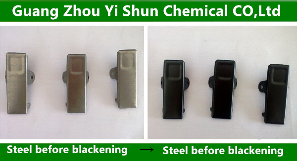 Bright black high temperature steel blackening agent ��Blackening agent for metal parts �� steel rust-proof blackening agent �� stainless steel protective agent��Metal sealer �� High temperature blackening solution