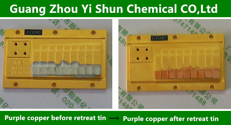 Ceramic capacitance dedicated tin stripping liquid ��Tin layer stripping agent��Efficient tin stripping liquid ��Copper material ceramic capacitance tin stripping treatment agent