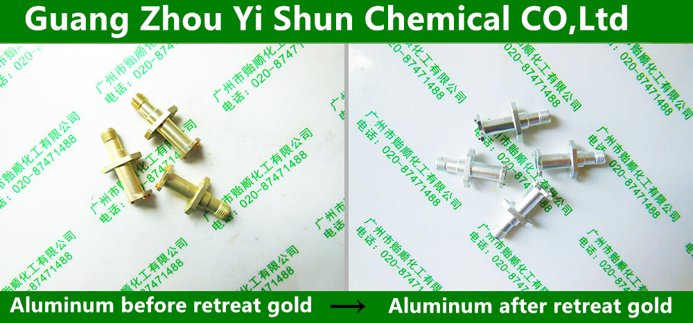 Rapid non-cyanide gold removing solution,Gold retreating liquidGold stripping agent